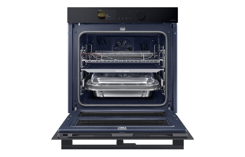 Samsung Bespoke Series 6 NV7B6795JAK/U4 Oven with Dual Cook Flex - Black Glass