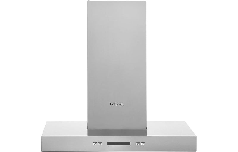 Hotpoint PHBS6.7FLLIX 60cm Flat Chimney Hood - Stainless Steel