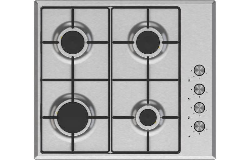 Prima Oven Gas Hob & Chimney Hood Pack - Stainless Steel