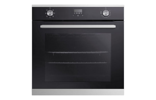 Prima PRSO112 Single Electric Oven - Black & Stainless Steel