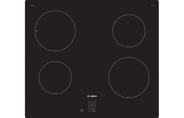 Bosch Series 2 PUG61RAA5B 60cm Induction Hob - Black Glass