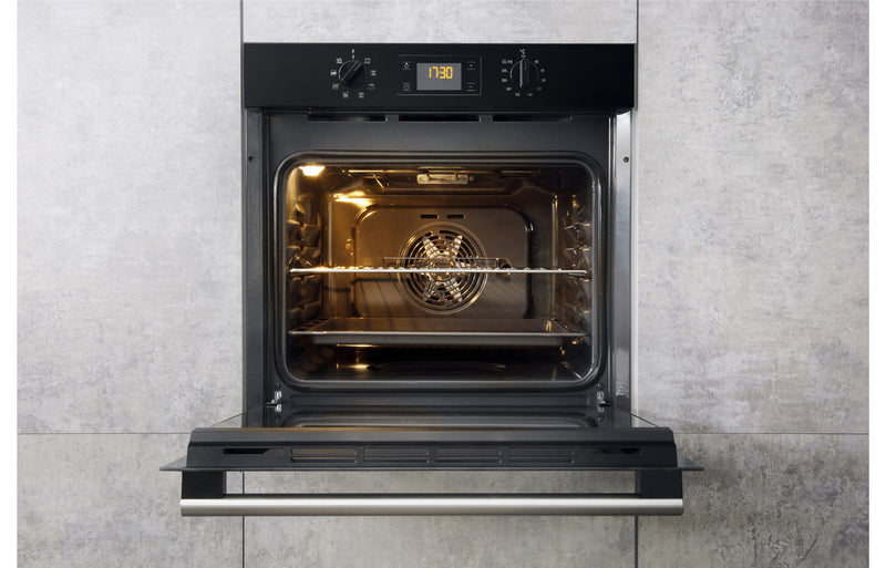 Hotpoint SA2 540 H BL Single Electric Oven - Black