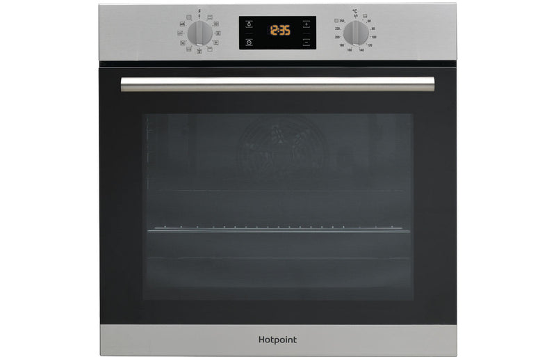 Hotpoint SA2 840 P IX Single Pyrolytic Oven - Stainless Steel