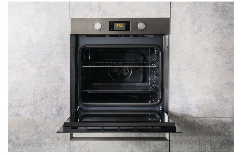 Hotpoint SA3 540 H IX Single Electric Oven - Stainless Steel