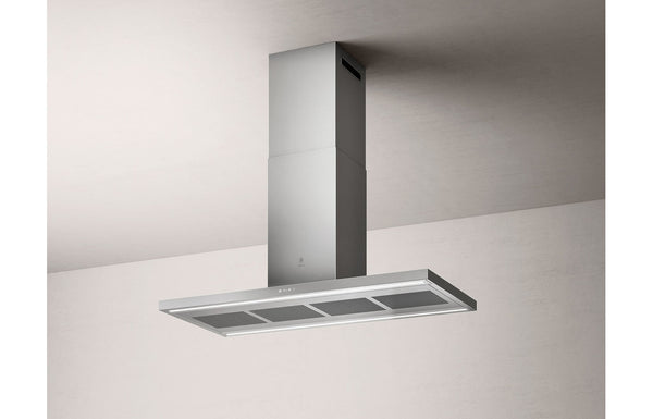 Elica Thin 120cm Slimline Island Hood - Stainless Steel