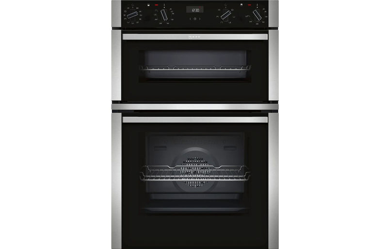 Neff N50 U1ACE5HN0B Double Electric Oven - Stainless Steel