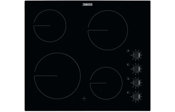 Zanussi ZHRN640K 60cm Ceramic Hob - Black