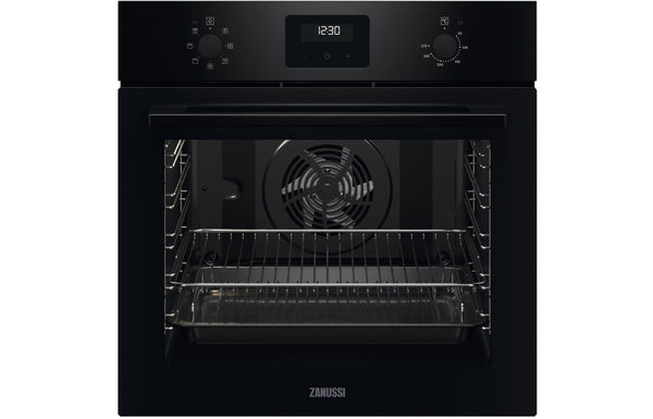 Zanussi ZOHNX3K1 Single Electric Oven - Black