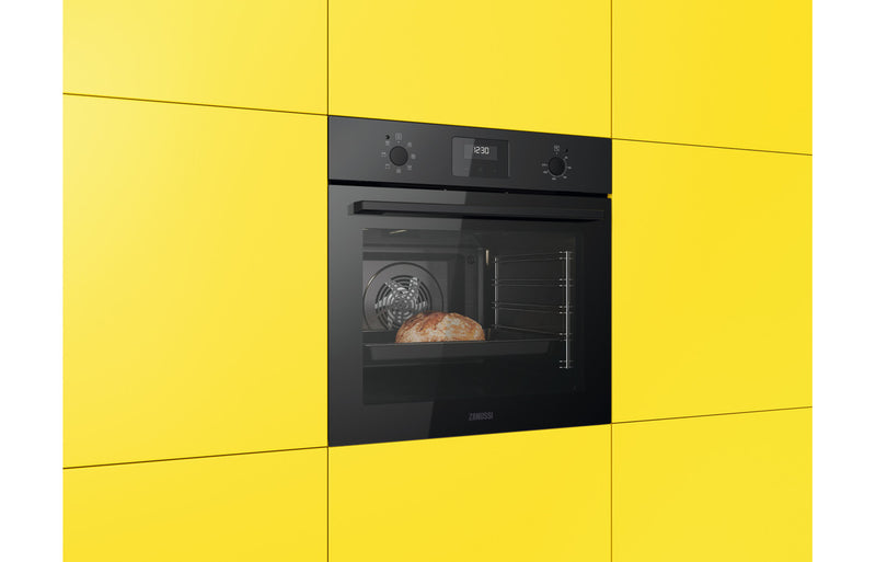 Zanussi ZOHNX3K1 Single Electric Oven - Black