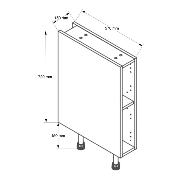 150mm Base Cabinet