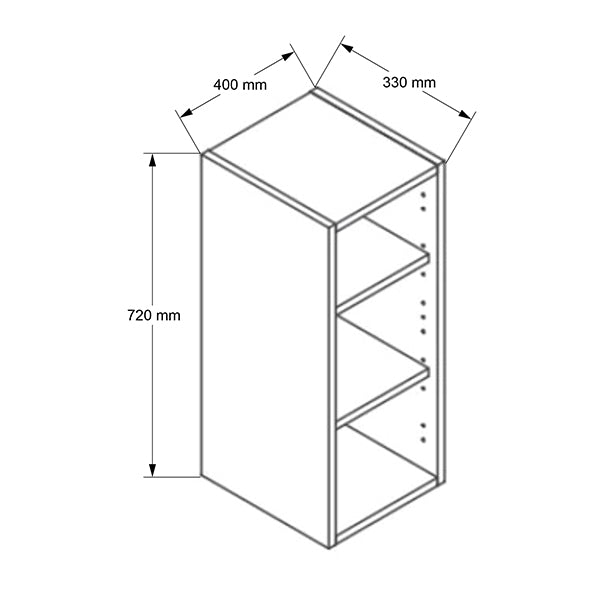 400mm Wall Cabinet