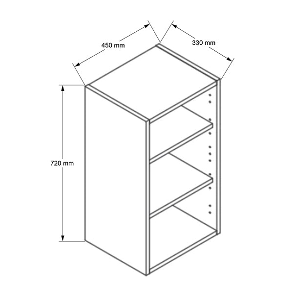 450mm Wall Cabinet