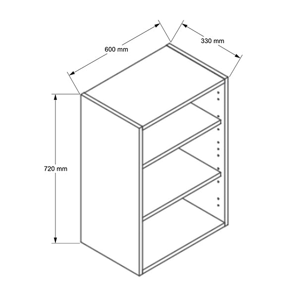 600mm Wall Cabinet