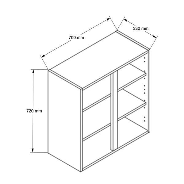 700mm Wall Cabinet