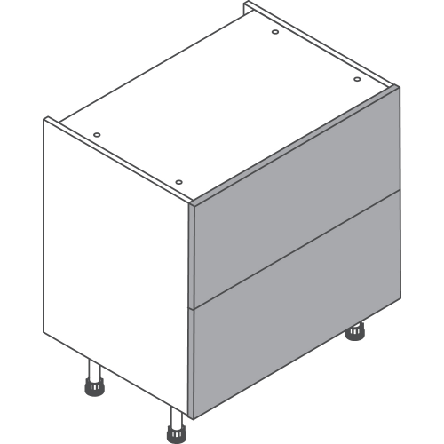 800 2-Drawer Cabinet