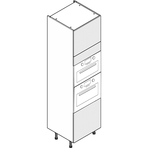 600 Double Oven Cabinet Standard