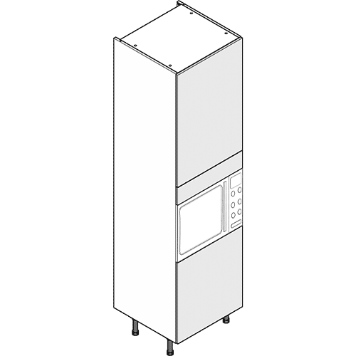 Single Microwave/Compact Tall