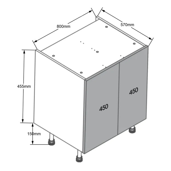 800 Belfast Sink Base Cabinet