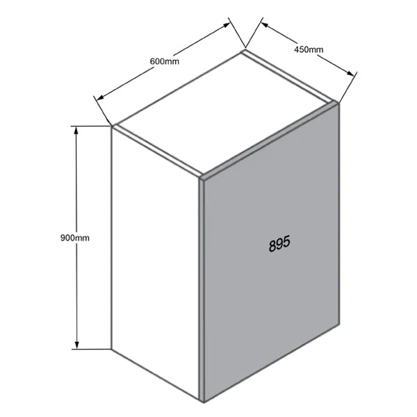 600 Boiler Cabinet (Ready To Assemble)