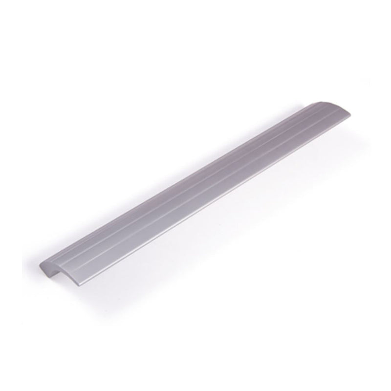 Ribbed Scoop Pull Handle Aluminium