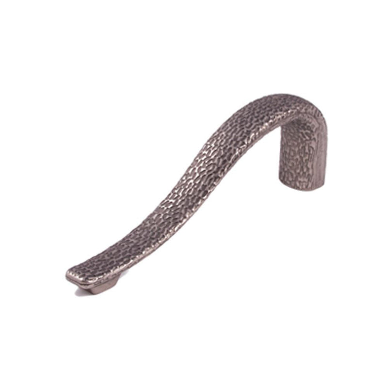 Hammered Latch Handle Pewter