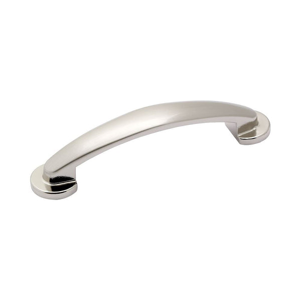 Bridge D Handle Brushed Nickel