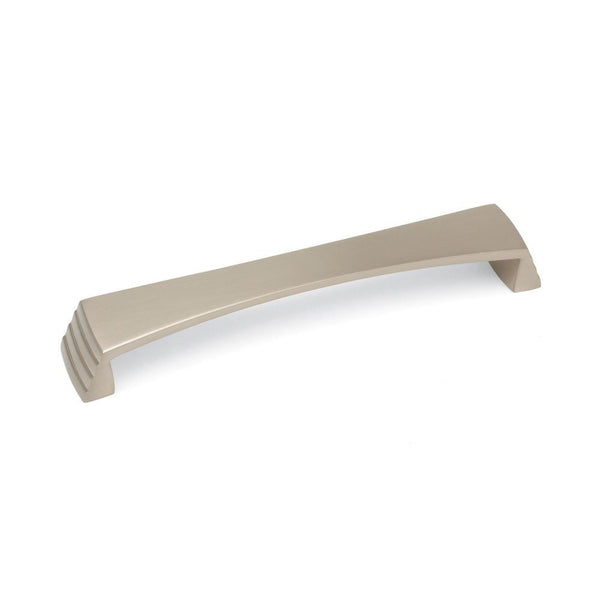 Stepped D Handle Brushed Nickel