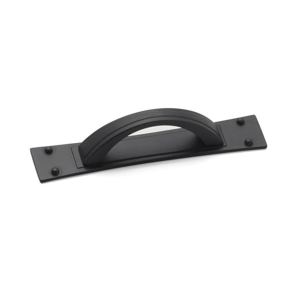 Titan D Handle & Back Plate Black