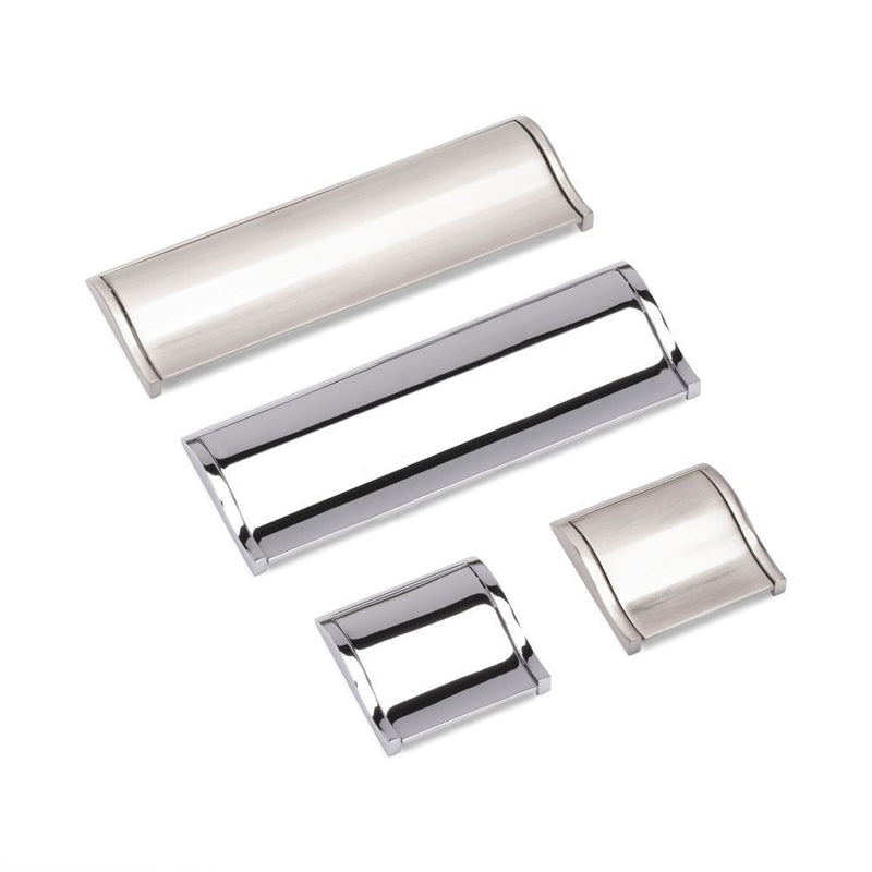 Flush Drop Handle Chrome