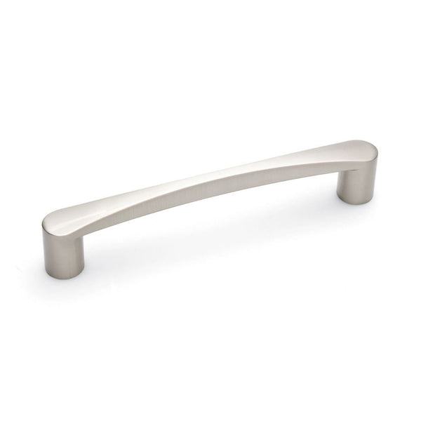 Tapered D Handle Brushed Nickel