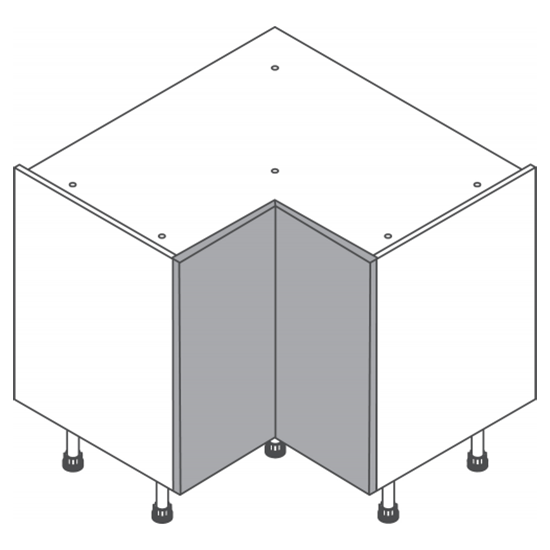 950 Highline L Corner Base Cabinet