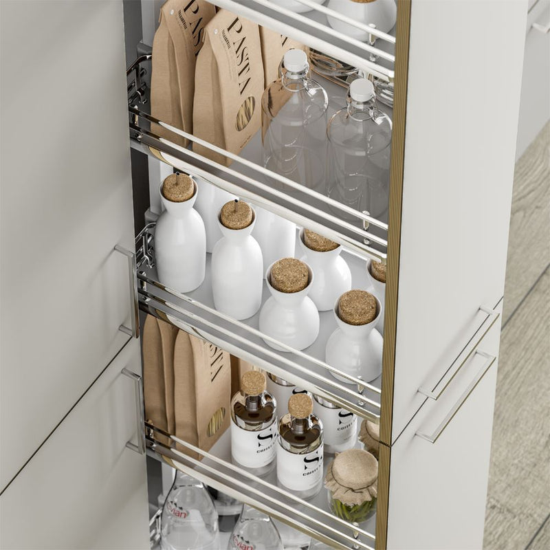 Innostor Plus, Pull Out Larder with Soft Close Runners, To Suit 300mm Wide Cabinet