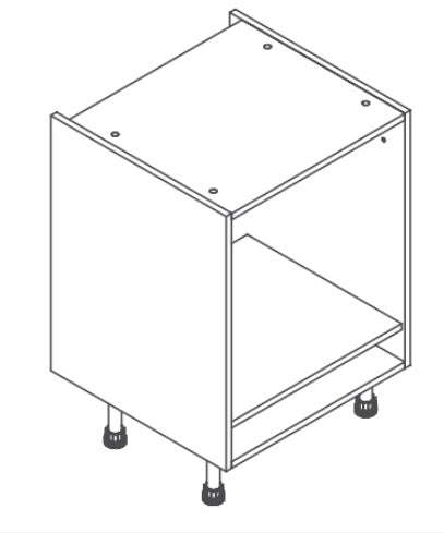 600mm Base Under Oven Cabinet